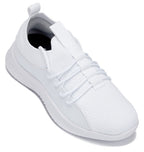 CALTO - Q131 - 2.4 Inches Taller (Off-White/White Sole) - Ultra Lightweight Sneakers