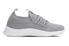 CALTO - Q134 - 2.4 Inches Taller (Light Gray/White Sole) - Ultra Lightweight Sneakers