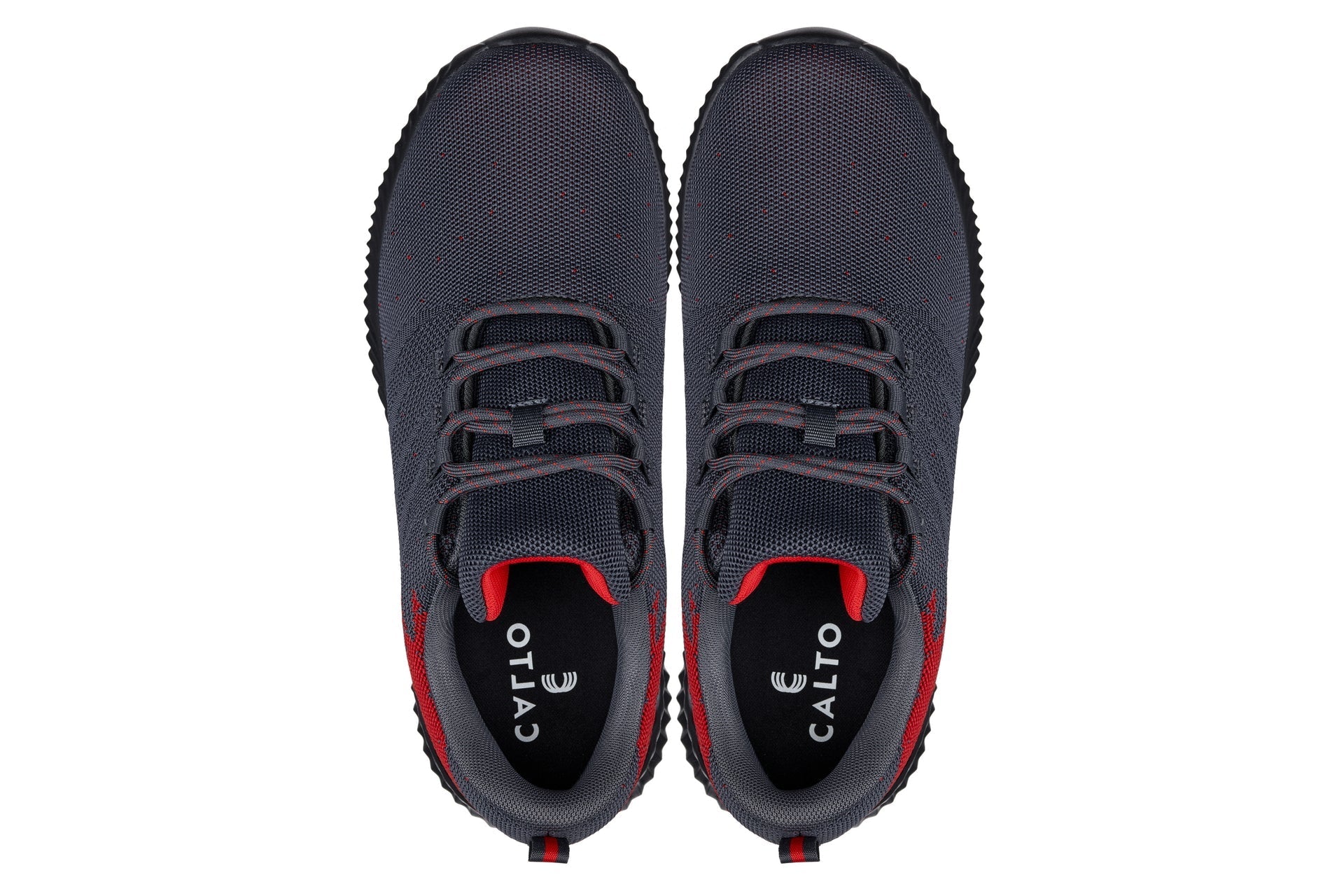 CALTO - Q218 - 2.8 Inches Taller (Grey/Red) - Ultra Lightweight