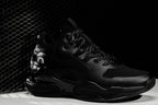 CALTO - Q393 - 3 Inches Taller (Black) - Basketball High-Top Sneakers
