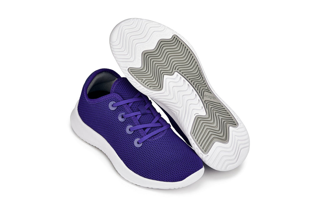 CALTO - Q404 - 2.4 Inches Taller (Cobalt) - Ultra Lightweight Knitted Sneakers