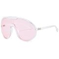 Vintage One Piece Champagne Sunglasses