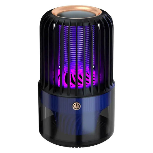 Fly Light Trap Portable Silent Fly Trap Lamp USB Rechargeable Fly