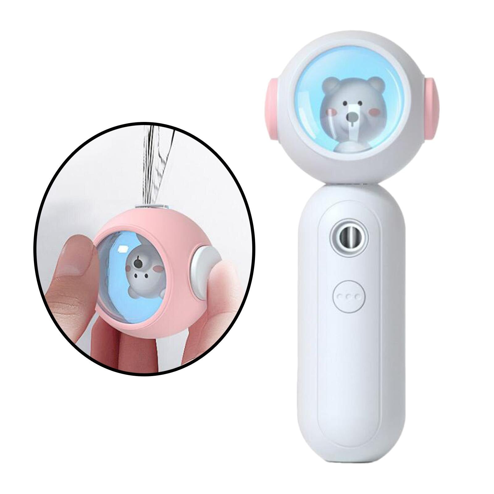 Mini Nano Facial Mister Facial Steamer 30ml Visual Water Tank USB