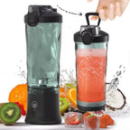4000mAh Portable Juicer Cup 600ML Large Capacity 10-Leaf Blade