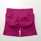NCLAGEN Seamless Shorts 4.5" Gym Shorts Woman Scrunch Butt Fitness