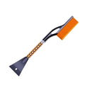 Car Snow Brush Ice Scraper Detachable Long Handle Sponge Grip Nylon