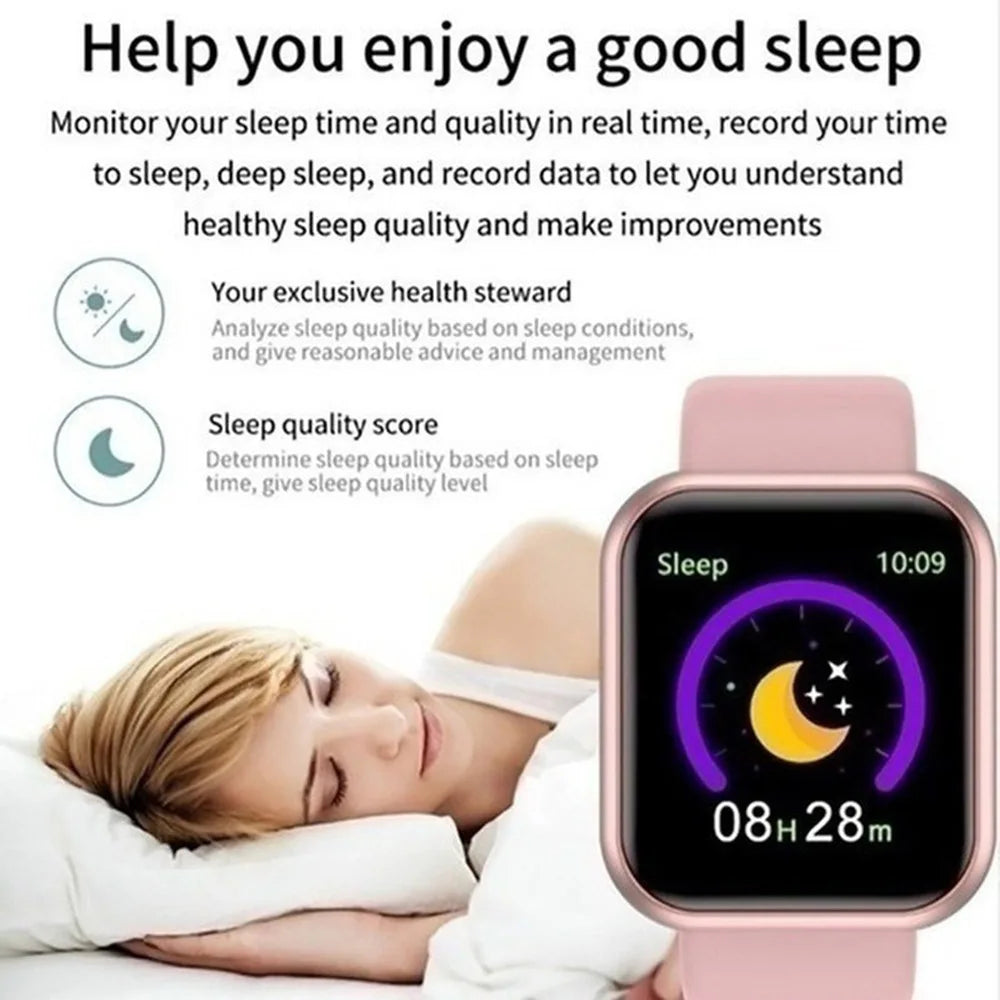 Multifunctional Smart Watch Men Women Bluetooth Connected Phone Music