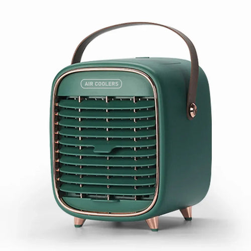 Portable Mini Air Conditioner USB Air Cooler Fan Water Cooling Fan Air
