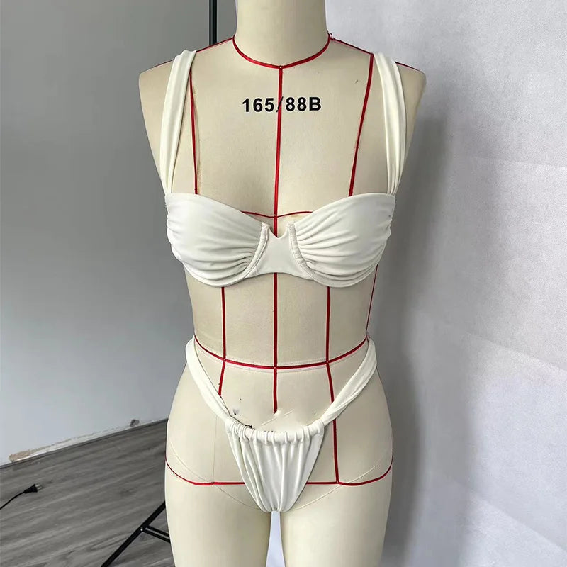 Shortykay two piece swimsuit