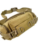 1000D Waterproof Oxford Men's Belt Fanny Pack Shoulder Messenger Bag