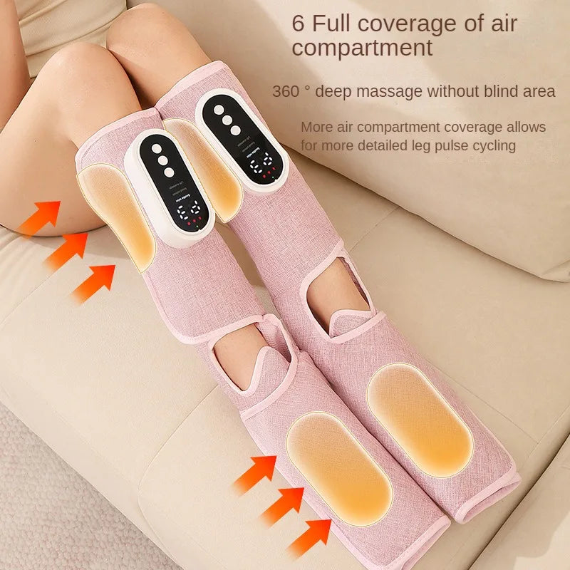 Electric Leg Massager with Air Compression Kneading for Improved