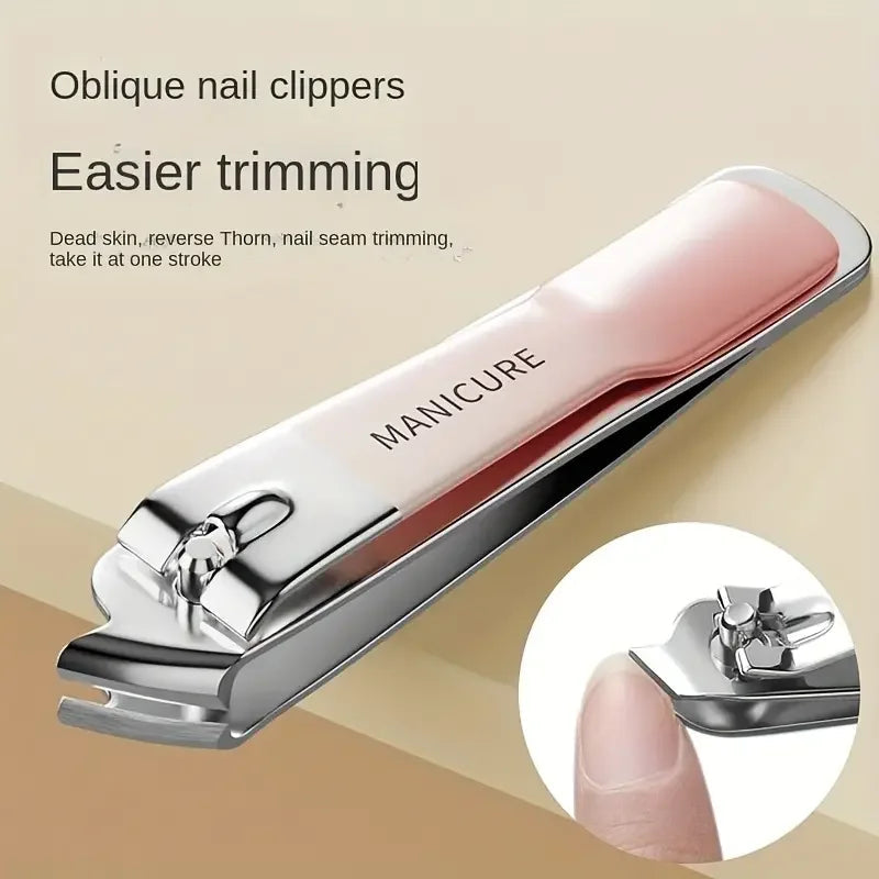 4PCS/Set Portable Stainless Steel Nail Clipper Set Professional Nail