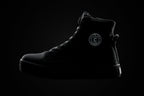 CALTO - S3421 - 2.4 Inches Taller (Black) - Cap Toe High Top Zip-Up Sneaker Boots