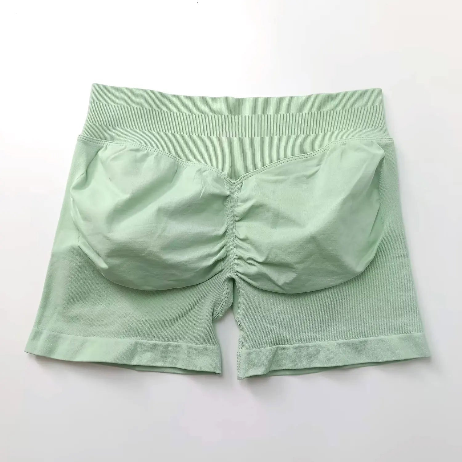 NCLAGEN Seamless Shorts 4.5" Gym Shorts Woman Scrunch Butt Fitness