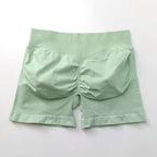 NCLAGEN Seamless Shorts 4.5" Gym Shorts Woman Scrunch Butt Fitness