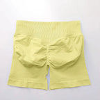 NCLAGEN Seamless Shorts 4.5" Gym Shorts Woman Scrunch Butt Fitness