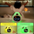 Alarm Clock for Teenager Puppy-Shape Toddler Sleep Training Clock Cute