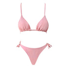 Pink Bae three piece swimsuit