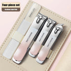 4PCS/Set Portable Stainless Steel Nail Clipper Set Professional Nail