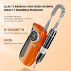 45000RPM Nail Drill Electric Nail Sander With HD LCD Display