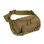 1000D Waterproof Oxford Men's Belt Fanny Pack Shoulder Messenger Bag