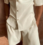 Spring/Summer stretch casual men beach shorts set