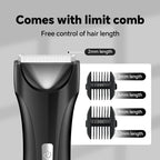 Electric Groin Trimmer for Men Waterproof Ball Trimmer for Pubic/Body