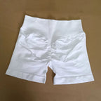 NCLAGEN Seamless Shorts 4.5" Gym Shorts Woman Scrunch Butt Fitness