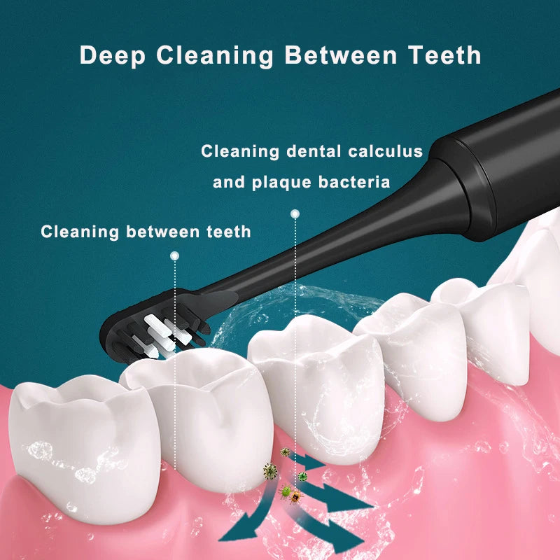 Electric Sonic Toothbrush Inductive Charging for Adults 4-gear Mode