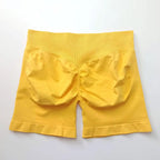 NCLAGEN Seamless Shorts 4.5" Gym Shorts Woman Scrunch Butt Fitness
