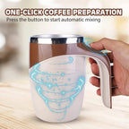 Automatic Stirring Magnetic Mug Rechargeable Model Stirring Coffee Cup