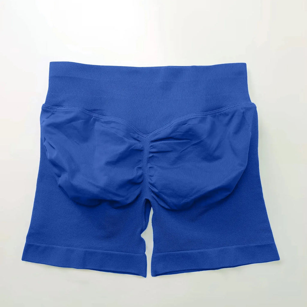 NCLAGEN Seamless Shorts 4.5" Gym Shorts Woman Scrunch Butt Fitness