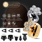 6 in 1 Multifunction Electric Shaver Wet Dry Use Trimmer