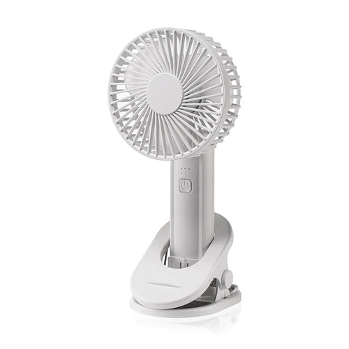Portable Mini Hand Clip Fan USB Charging Quiet Desktop Electric Fan