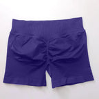 NCLAGEN Seamless Shorts 4.5" Gym Shorts Woman Scrunch Butt Fitness