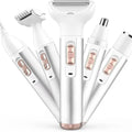 5 in 1 Electric Razor for Women Removal for Body Nose Hair Trimmer