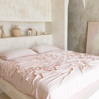 Organic Bamboo Sateen Bed Sheet Set