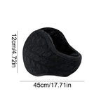 Foldable Ear Muffs Plush Earmuffs For Cold Weather Portable Soft Ear