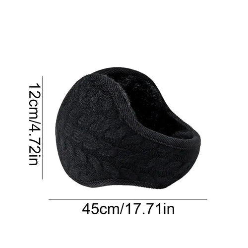 Foldable Ear Muffs Plush Earmuffs For Cold Weather Portable Soft Ear