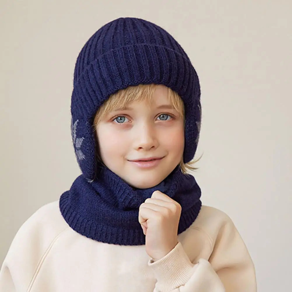Girls Hat Scarf Set Kids Hat Scarf Set Cozy Winter Children's Hat