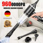 9600000Pa Wireless Car Vacuum Cleaner 5 in1 Strong Suction Dust