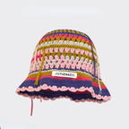New Crochet Korean Handmade Bucket Hat