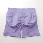 NCLAGEN Seamless Shorts 4.5" Gym Shorts Woman Scrunch Butt Fitness