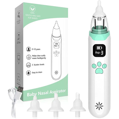 Electric Baby Nasal Vacuum Cleaner Infant Nasal Aspirator Newborn