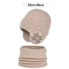 Girls Hat Scarf Set Kids Hat Scarf Set Cozy Winter Children's Hat