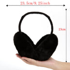 Winter New Plush Earmuffs Fashion Cute Warm Hood Woman Man Child