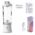 4000mAh Portable Juicer Cup 600ML Large Capacity 10-Leaf Blade