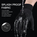 Waterproof Cycling Gloves Winter Touch Screen Bicycle Gloves Outdoor