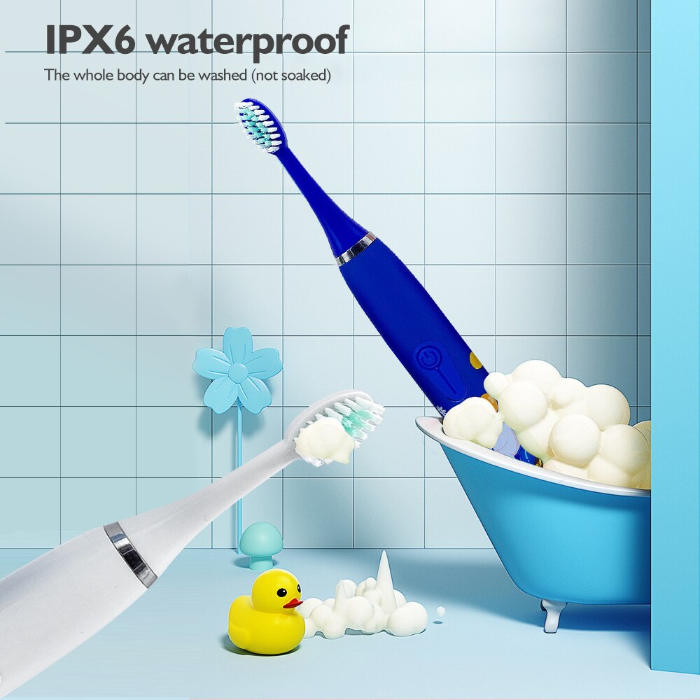 Sonic Toothbrush Electric for Kids Tooth Brush Children IPX6
